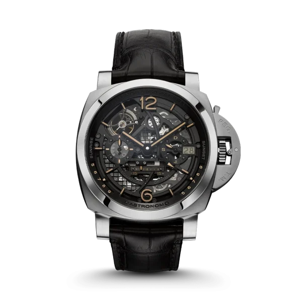PAM00920 Luminor Tourbillon Moon Phases Equation of Time GMT - L'Astronomo