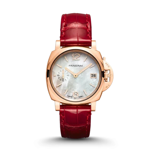 PAM01280 Luminor Due Goldtech Madreperla