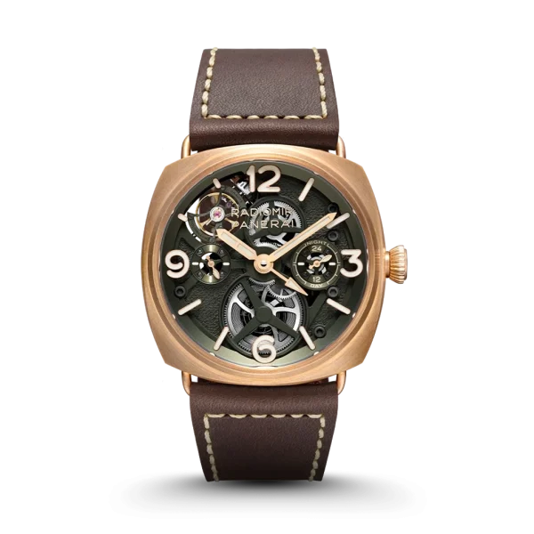 PAM01284 Radiomir Tourbillon GMT Bronzo