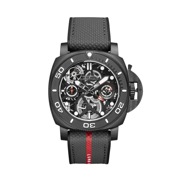 PAM01405 Submersible Tourbillon GMT Luna Rossa Experience Edition