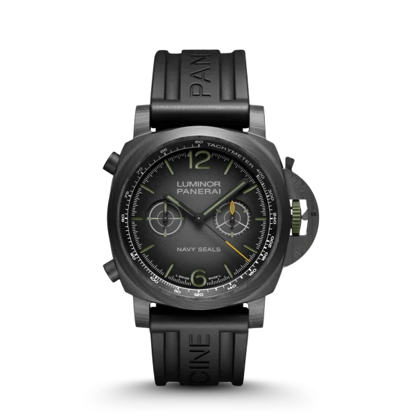 PAM01419 Luminor Chrono Carbotech Navy SEALs