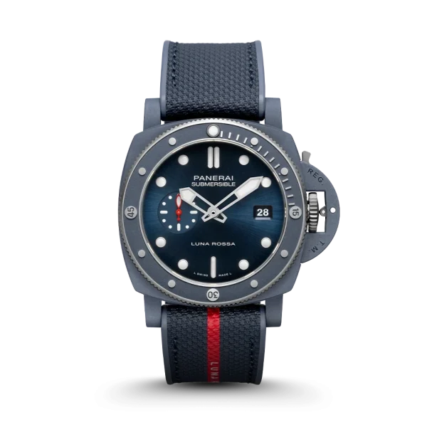 PAM01466 Submersible QuarantaQuattro Luna Rossa Ti-Ceramitech
