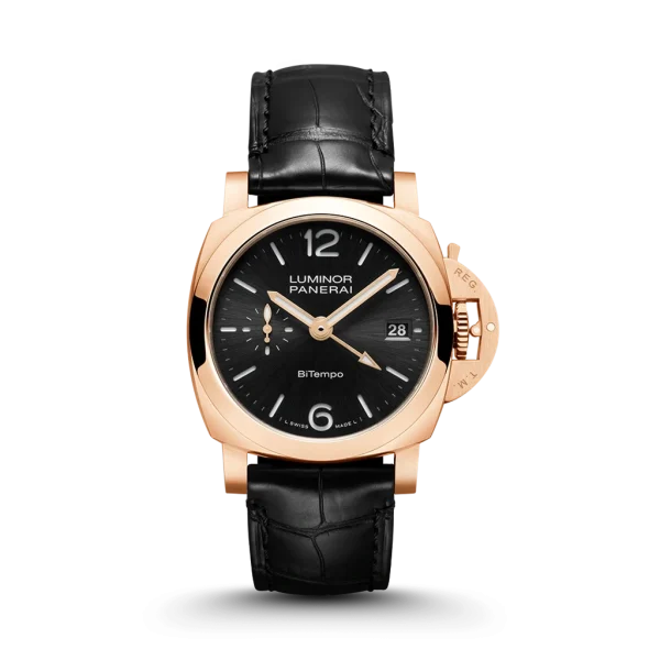 PAM01641 Luminor Quaranta BiTempo Goldtech