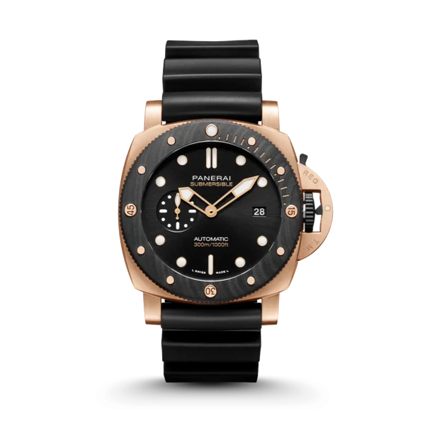 PAM02070 Submersible QuarantaQuattro Goldtech OroCarbo